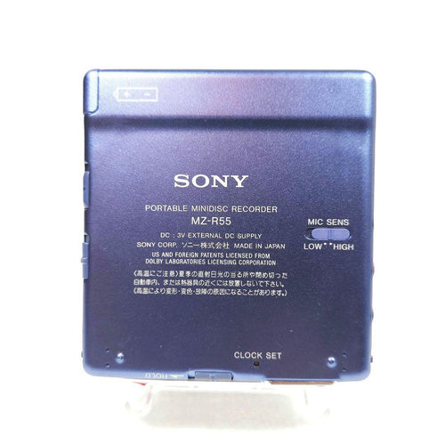 Sony Portable Md Players Mz-R55