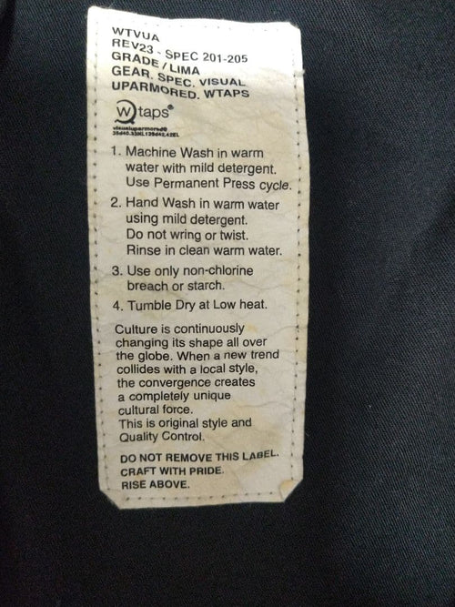 Wtaps Military Jackets Teardrop M-65