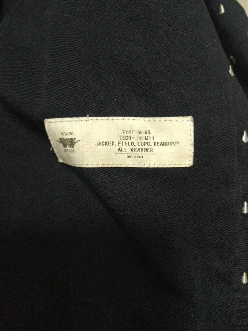 Wtaps Military Jackets Teardrop M-65