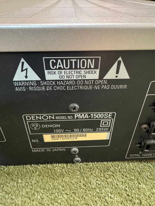Denon Integrated Amplifiers Pma-1500Se