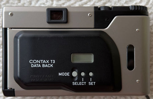Contax Compact Cameras (Film) T3 Data Back