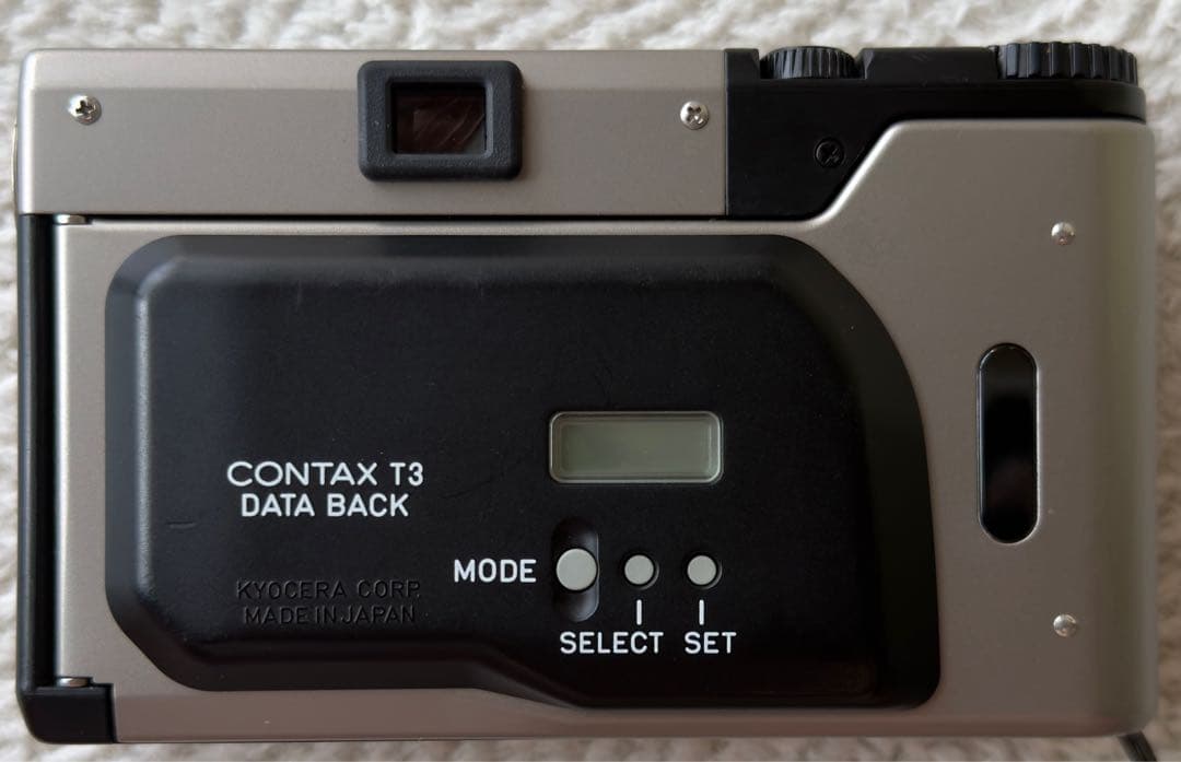 Contax Compact Cameras (Film) T3 Data Back