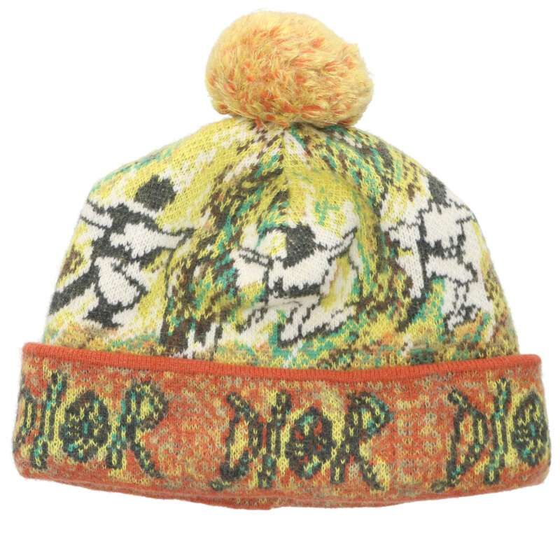 Christian Dior Knit Hat, Beanie 413Mb06At744 L