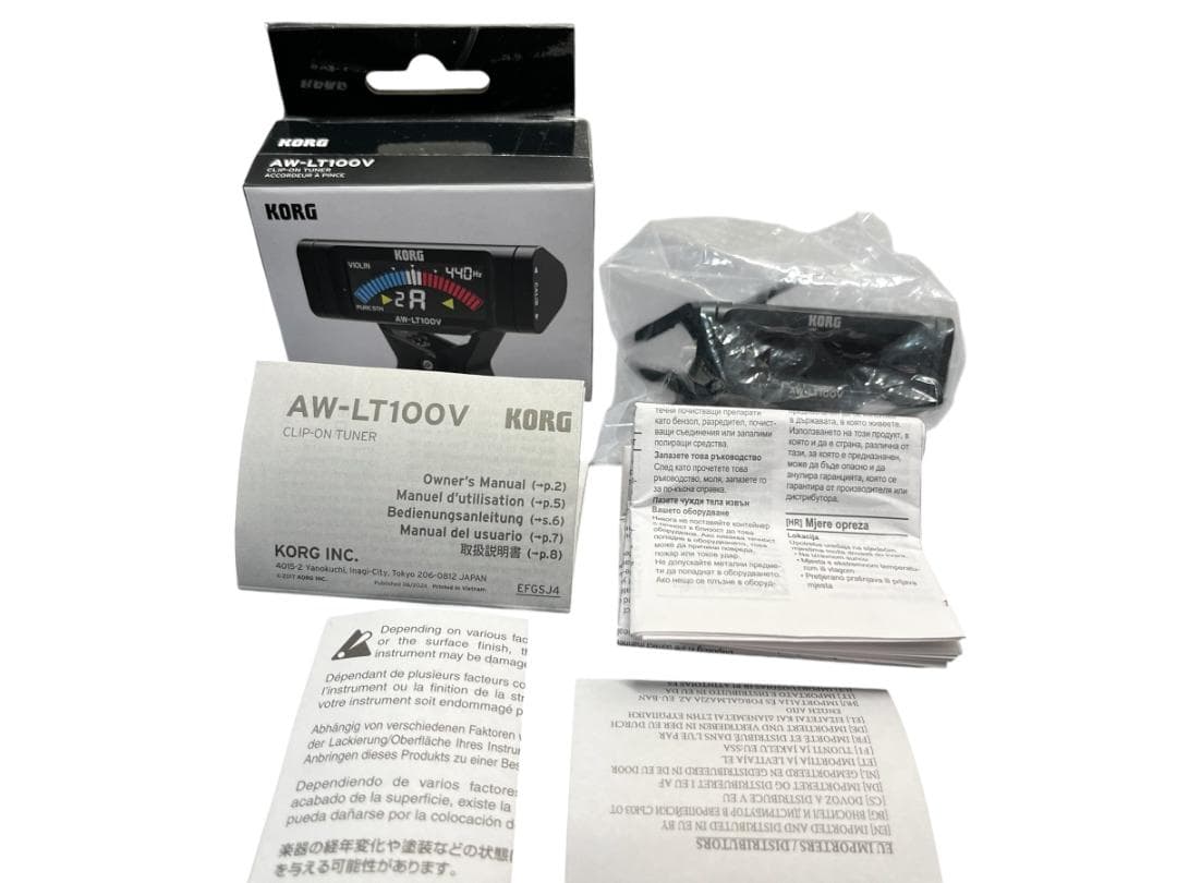 Korg Tuners Aw-Lt100V