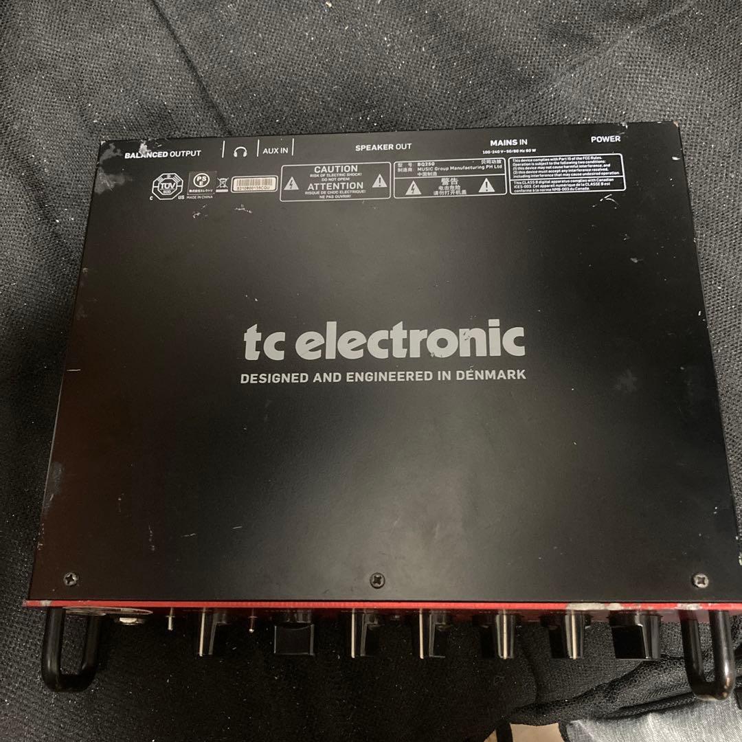Bass Amps Tc Electronic Thrust Bq250