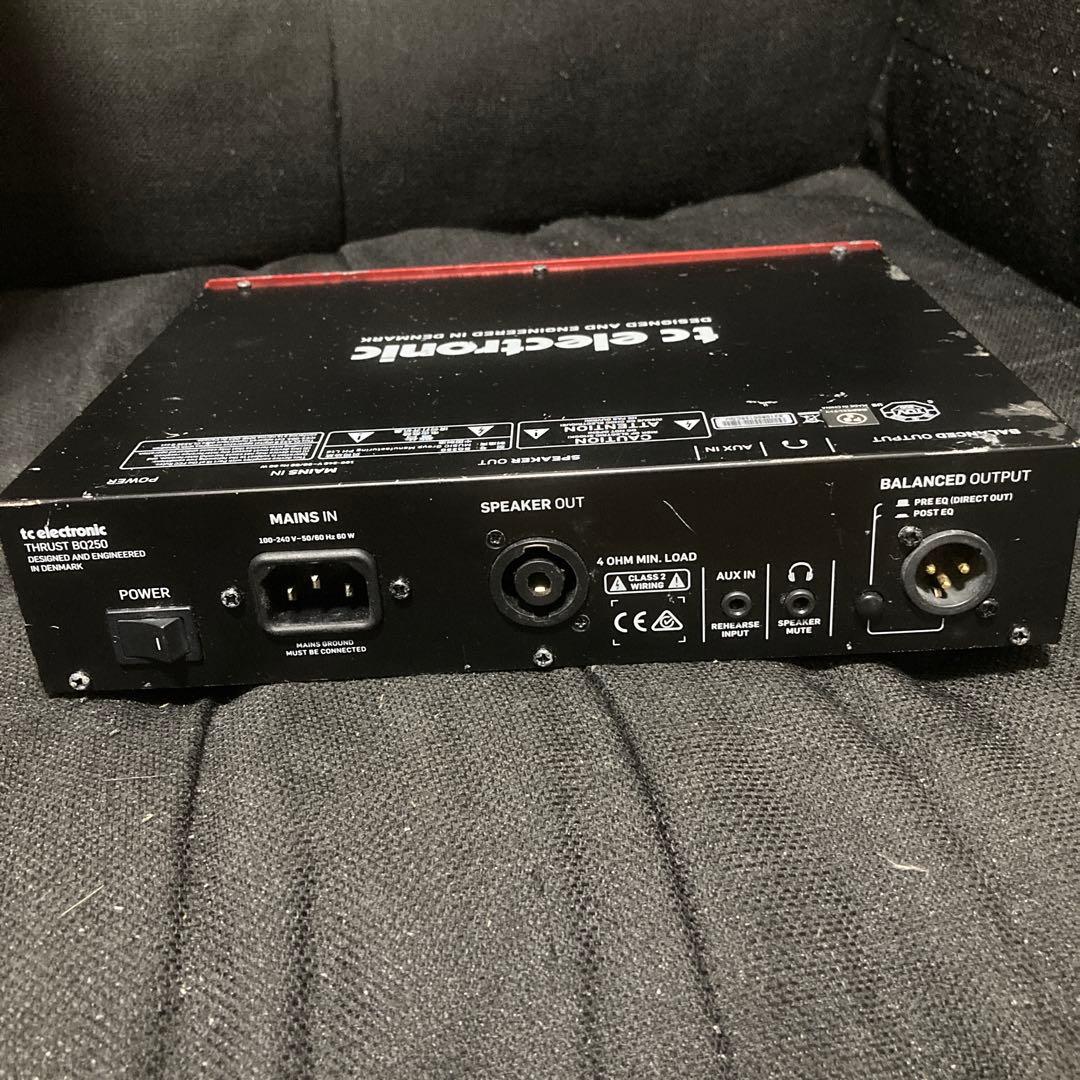 Bass Amps Tc Electronic Thrust Bq250