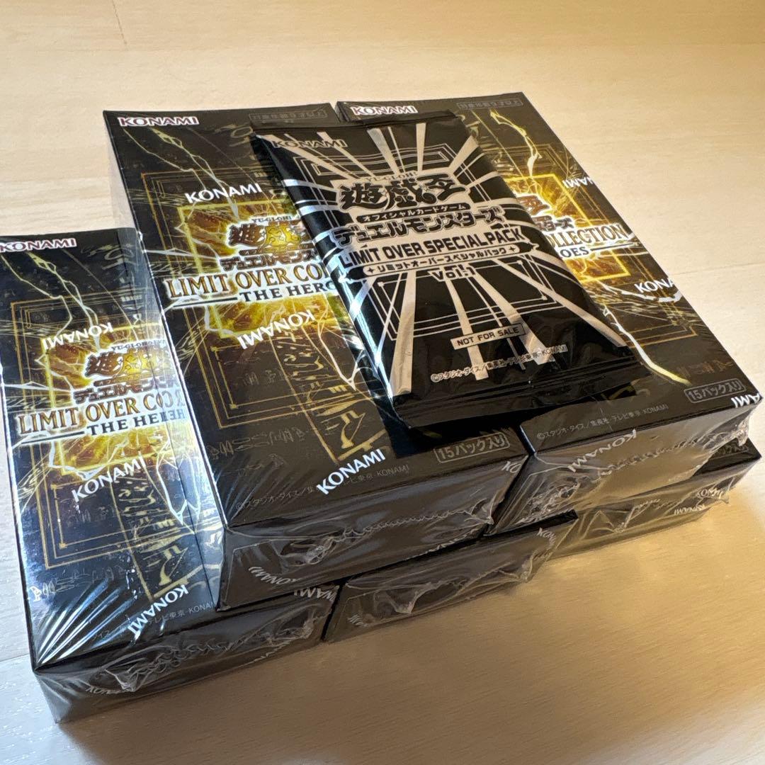Konami Yu -Gi -Oh! Ocg Duel Monsters Limit Over Collection The Heroes5Box+