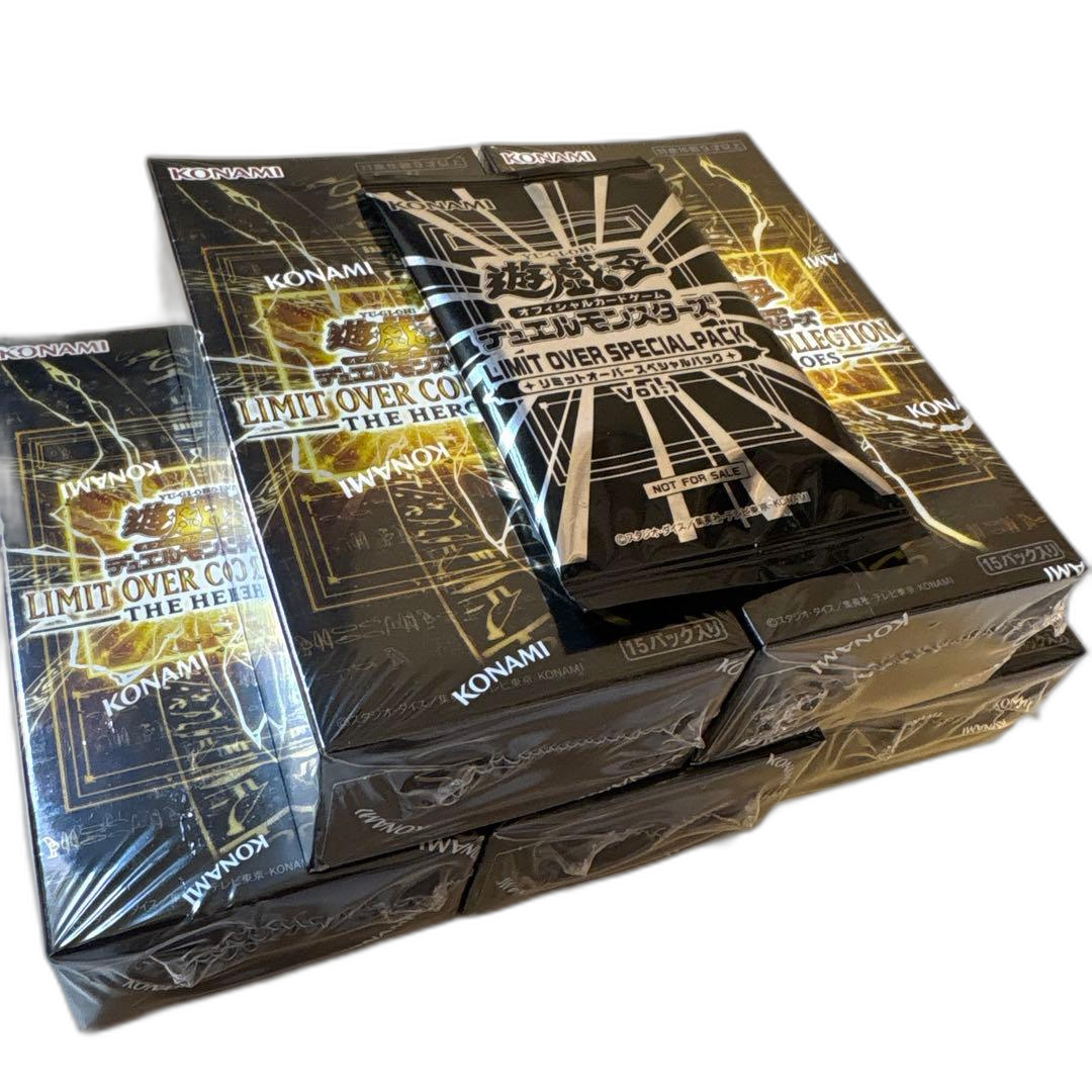 Konami Yu -Gi -Oh! Ocg Duel Monsters Limit Over Collection The Heroes5Box+