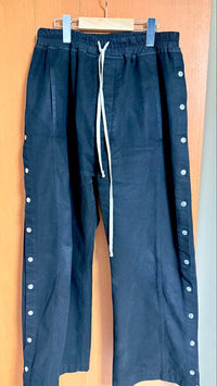 Rick Owens Drkshdw Work Pants, Cargo Painter'S Pusher Black