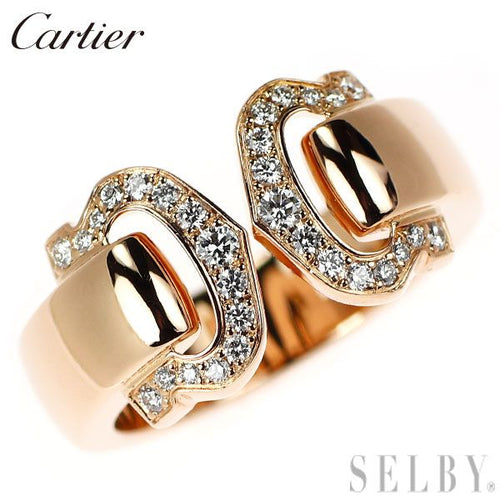 Cartier Ring K18Pg 2C 48