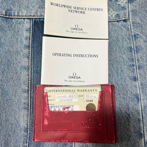 Omega Quartz Watches Oh K18 Ss
