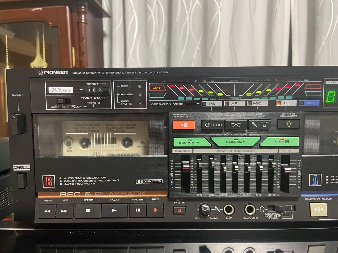Cd, Md Cassette Decks Pioneer Ct-Z99