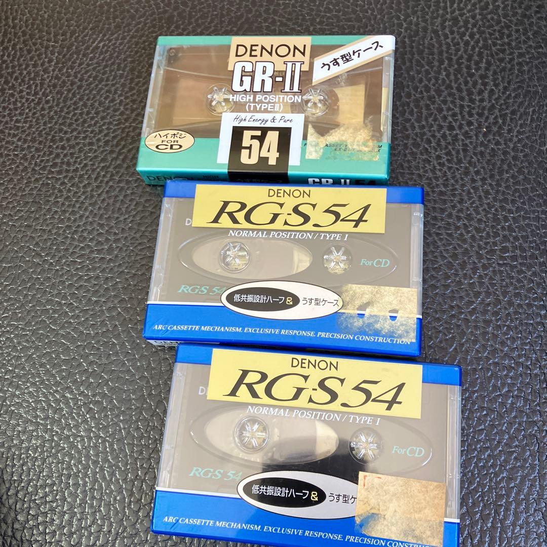 Denon Cassette Tape Gr-Ii Rg-S54