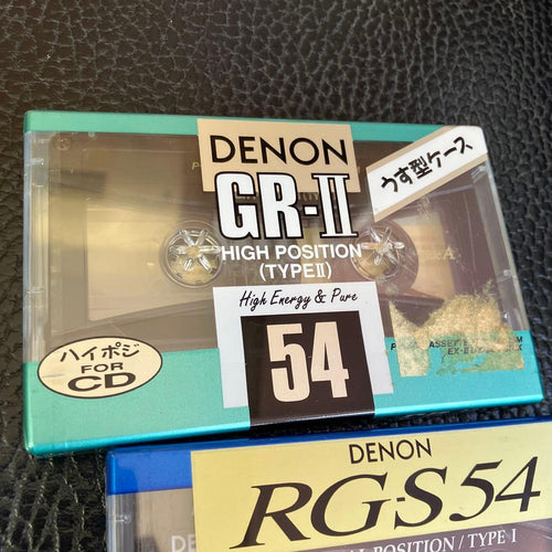 Denon Cassette Tape Gr-Ii Rg-S54