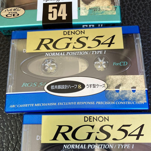 Denon Cassette Tape Gr-Ii Rg-S54