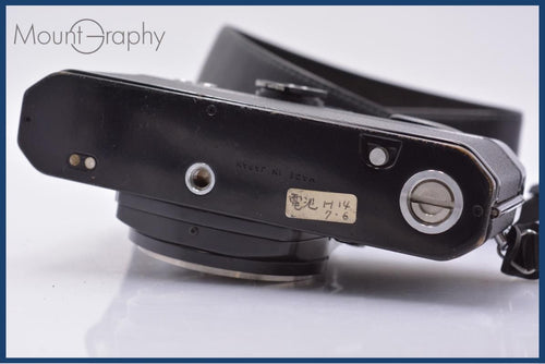 Slr Camera (Film) Nikon Nikomat El #Am6304