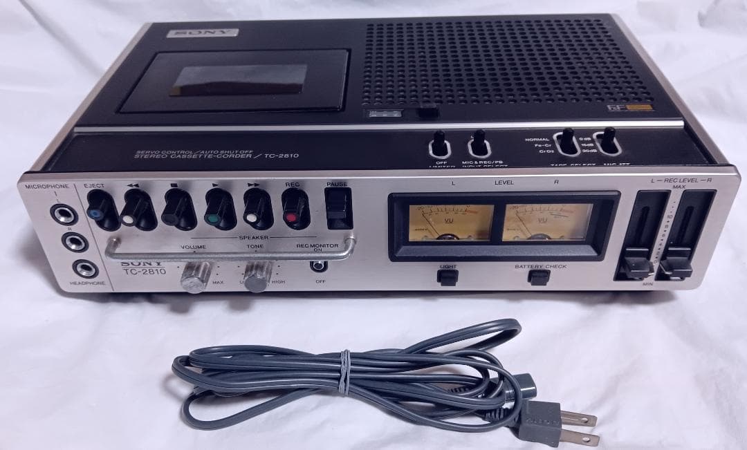 Cd, Md Cassette Decks Sony Tc-2810
