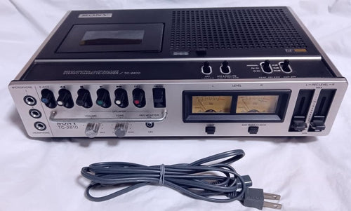 Cd, Md Cassette Decks Sony Tc-2810