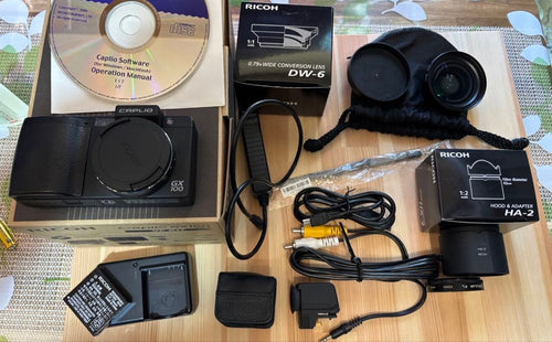 Ricoh Compact Digital Cameras Caplio Gx100 Vf Kit