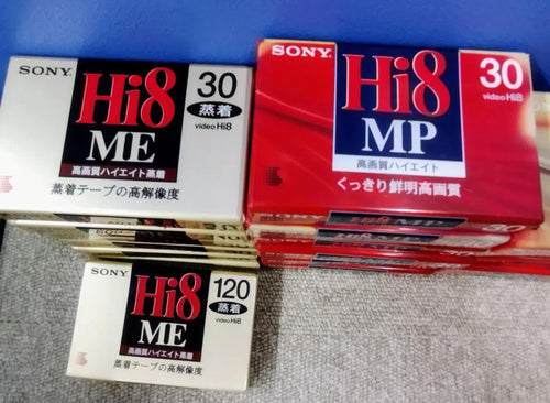 Sony Vhs Video Tape Hi8 Video8 42