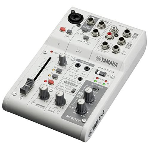 Audio Interface Yamaha 3 Ag03Mk2 W(4957812677318)