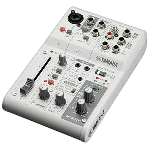 Audio Interface Yamaha 3 Ag03Mk2 W(4957812677318)