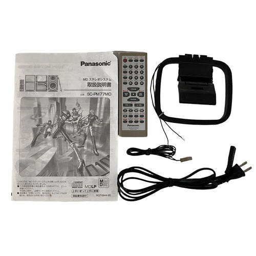 Cd Md Cassette Deck Panasonic Sc-Pm77Md 5Cd O11437652
