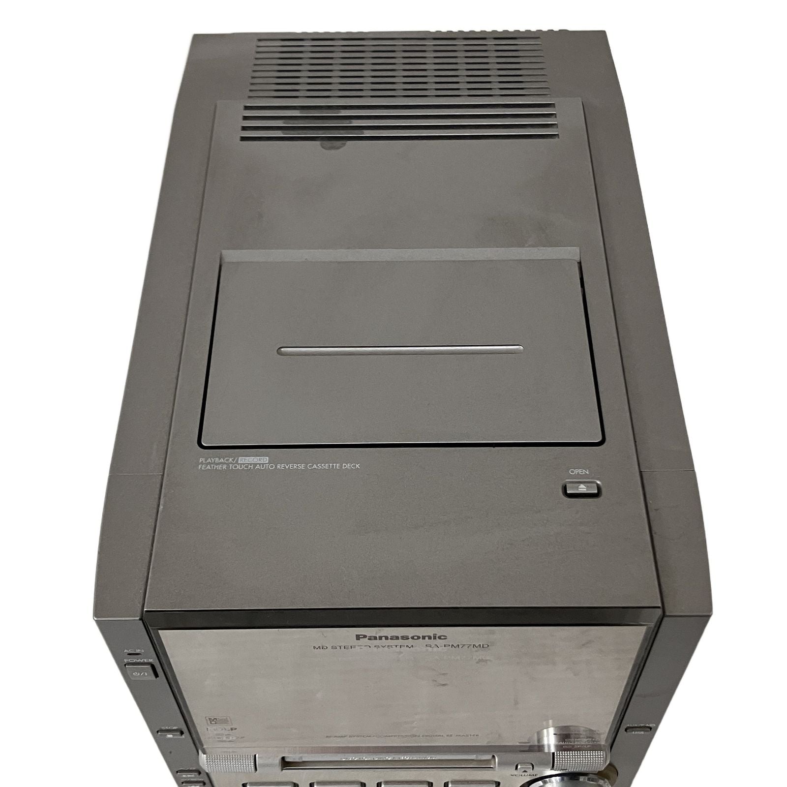 Cd Md Cassette Deck Panasonic Sc-Pm77Md 5Cd O11437652