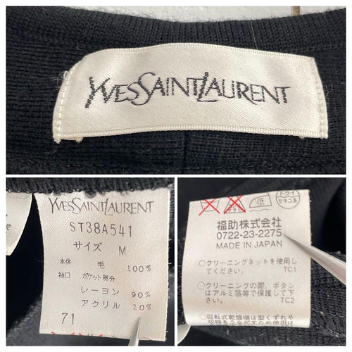 Yves Saint Laurent Collarless Jackets