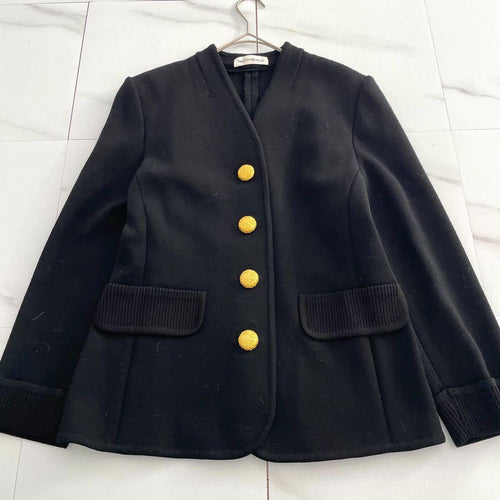 Yves Saint Laurent Collarless Jackets