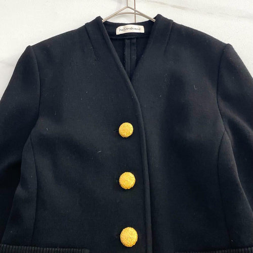 Yves Saint Laurent Collarless Jackets