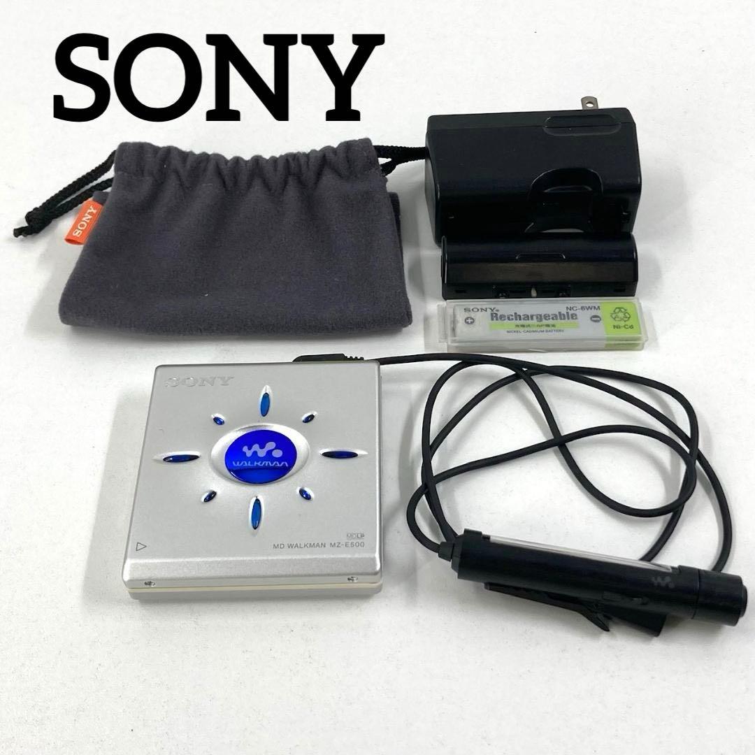 Sony Portable Md Player Mz-E500