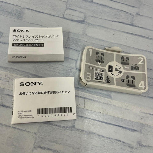 Sony Wireless Earphones K1413Sony Wf-1000Xm4