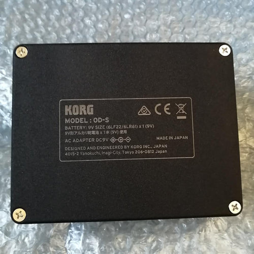 Guitar Effects Units Korg Nu:Tekt Od-S Bk