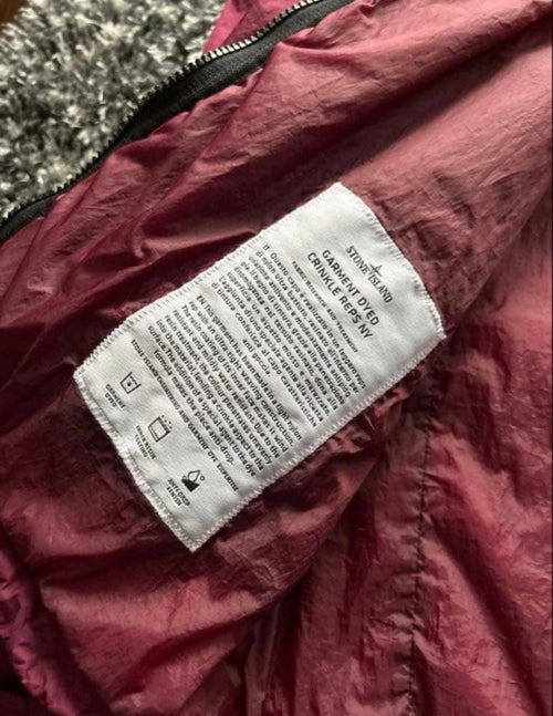 Stone Island Down Jackets Garmentdyed Crinkle Reps Ny