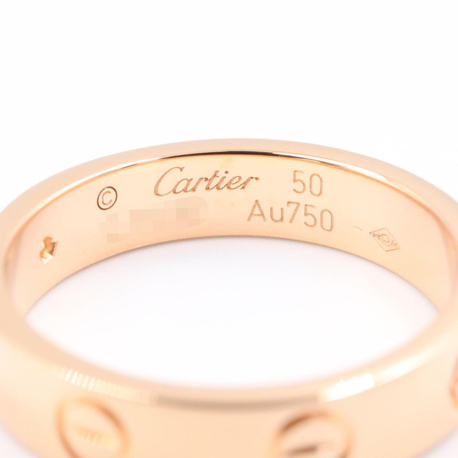 Cartier Ring 1Pd K18Pg Used A
