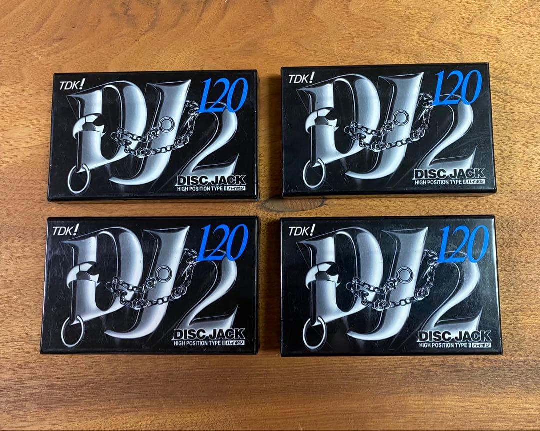 Tdk Cassette Tapes Dj2 120 4