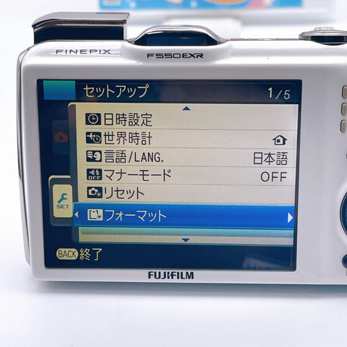 Fujifilm Compact Digital Cameras Finepix F550Exr