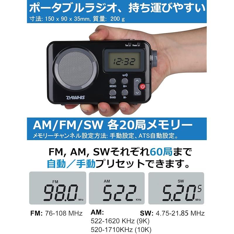 Surveillance Camera Zhiwhis Fm/Am/ Fm /Usb Zws-8801 0