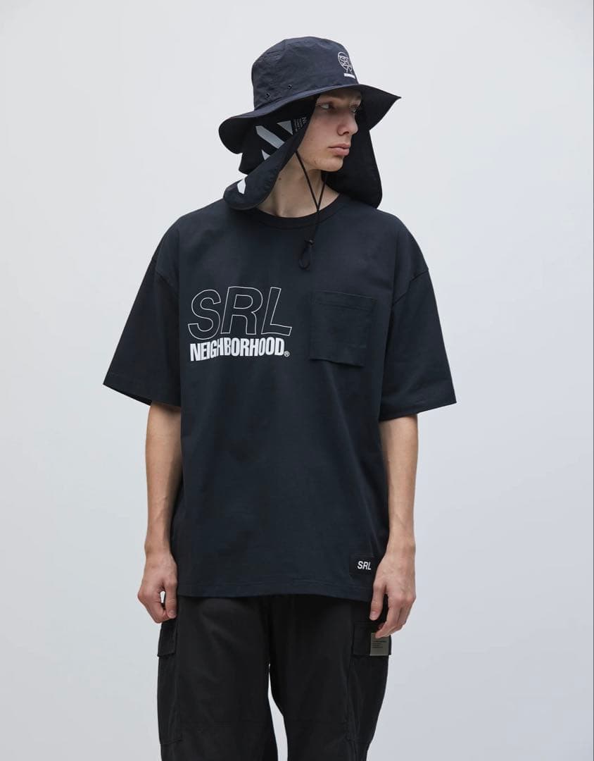 Neighborhood T-Shirts Srl Sheltech Crewneck-P Black