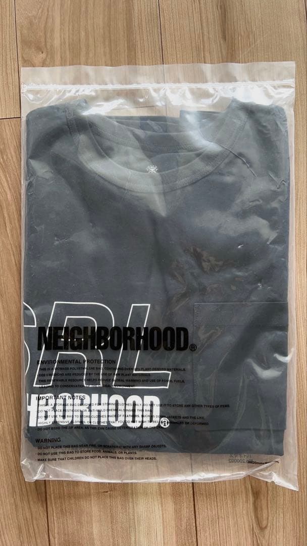 Neighborhood T-Shirts Srl Sheltech Crewneck-P Black