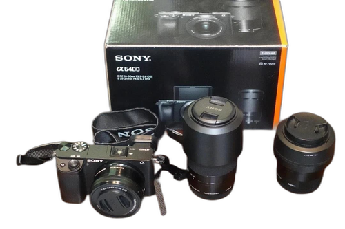 Sony Mirrorless Interchangeable Lips 6400 +30Mm F1.4 Dc Dn