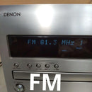Denon Mini Component Systems Usb/Fm/Am/Aux/Opt D-Mx11