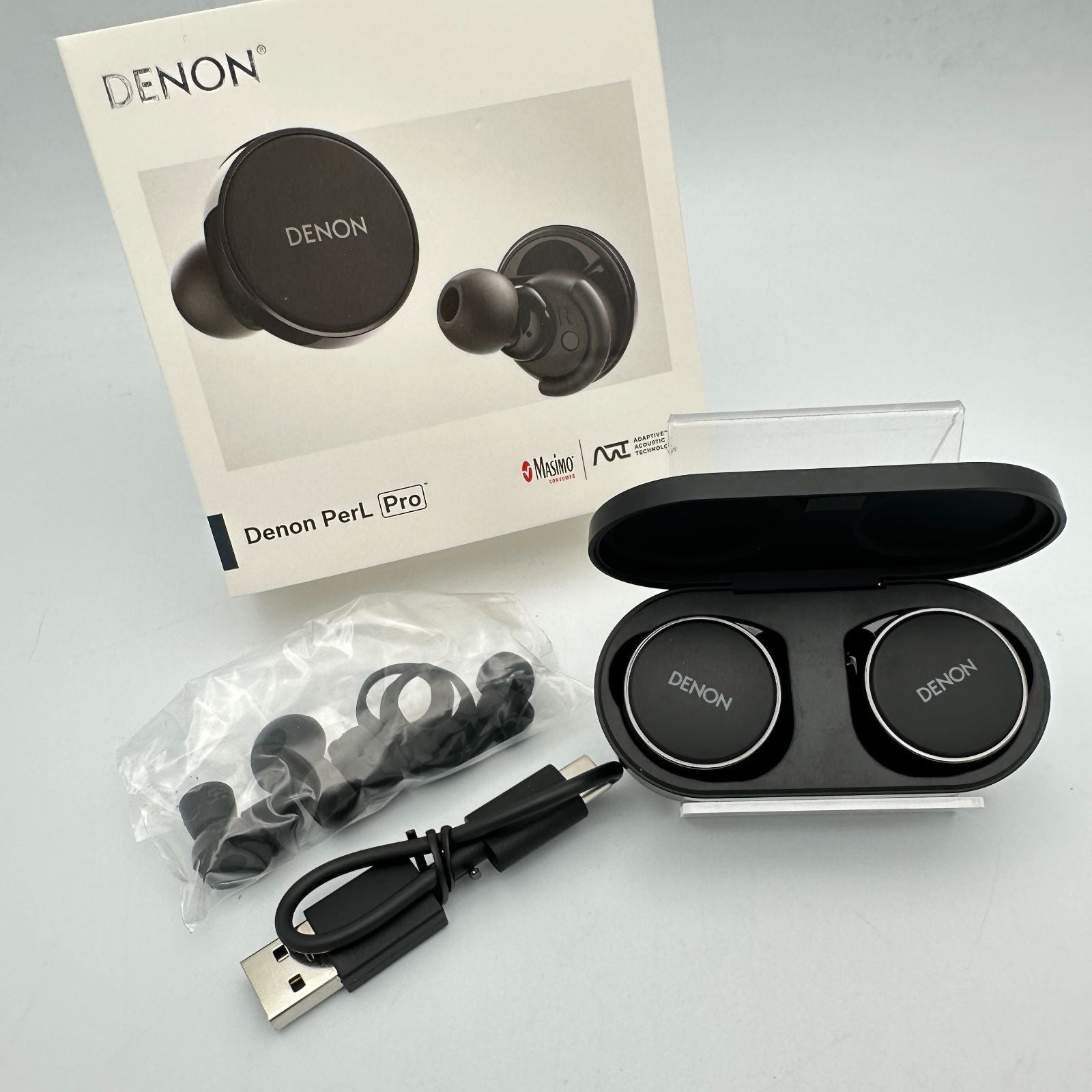 Denon Wireless Earphone Perl Pro Ah-C15Pl