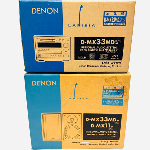 Denon Mini -Component D-Mx33Md-M D-Mx11