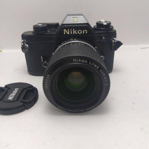 Slr Cameras (Film) Nikon Em Series E 36 F/3.5