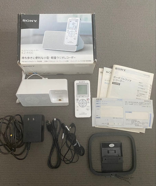 Sony Digital Audio Players Icz-R100