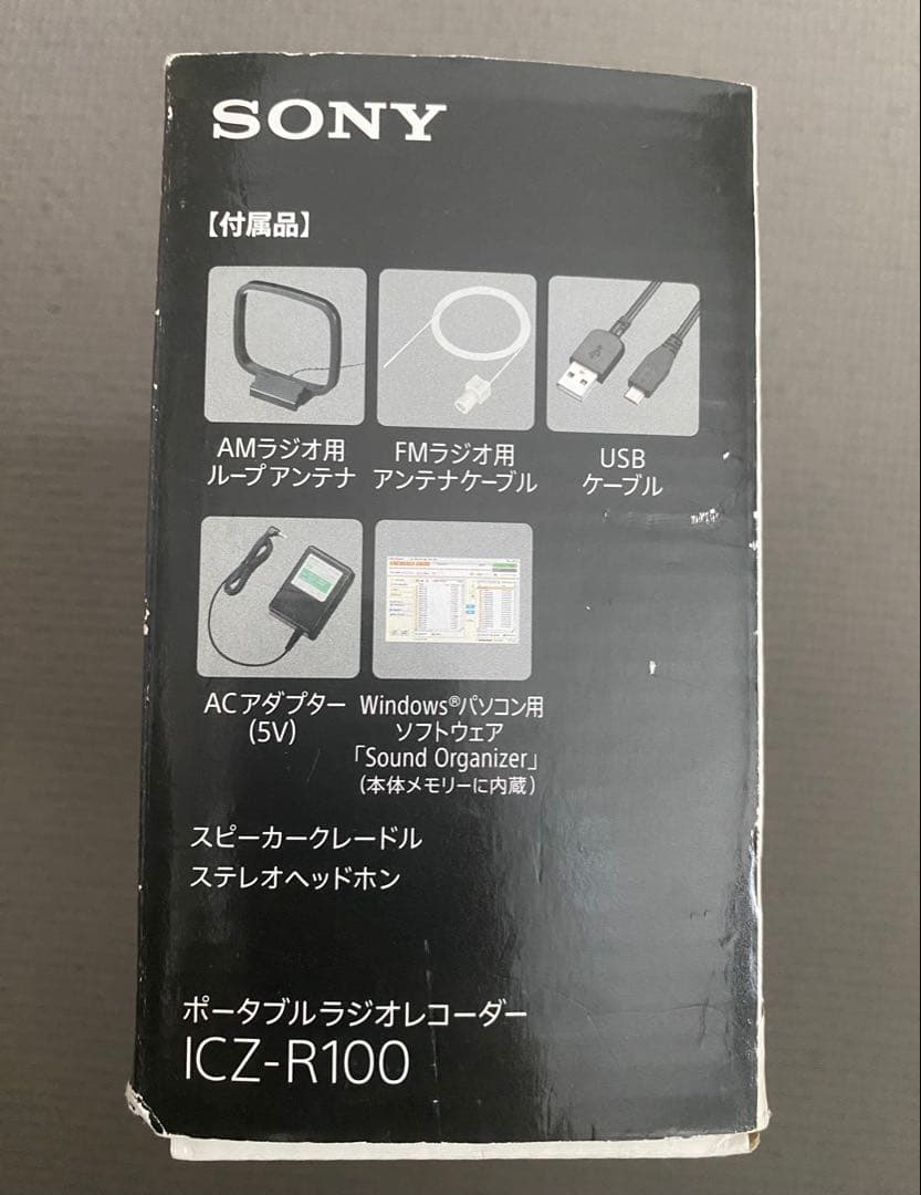 Sony Digital Audio Players Icz-R100