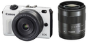 Digital Slr Canon Eos M2 Ef-M18-55Mm F3.5-5.6 Is Stm Ef-M22Mm F2 Eosm2