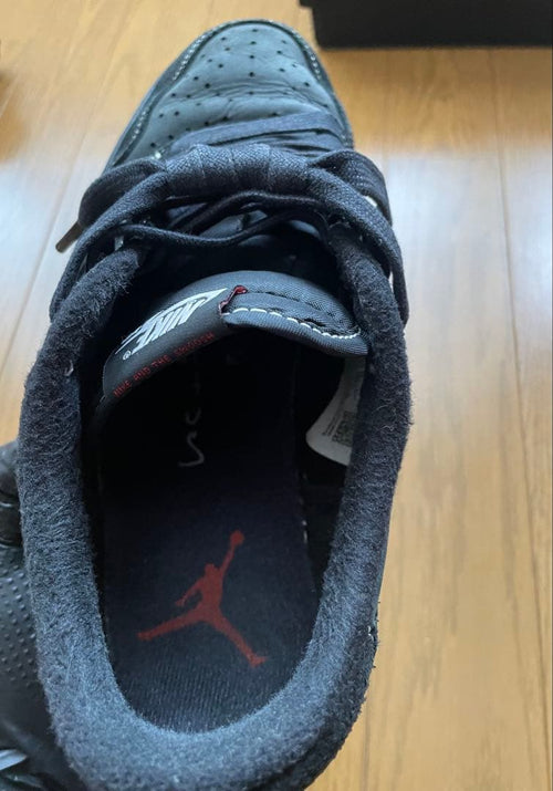 Nike Sneakers Air Jordan 1 Low Black Phantom